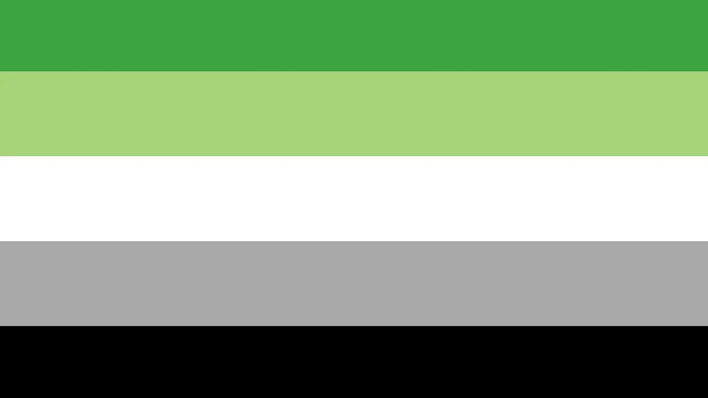 Aromantic Flag