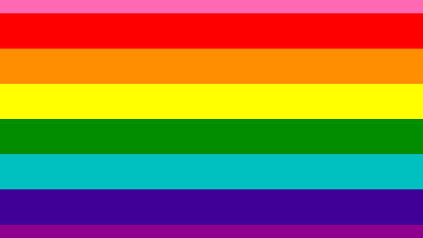 Gilbert Baker Pride Flag